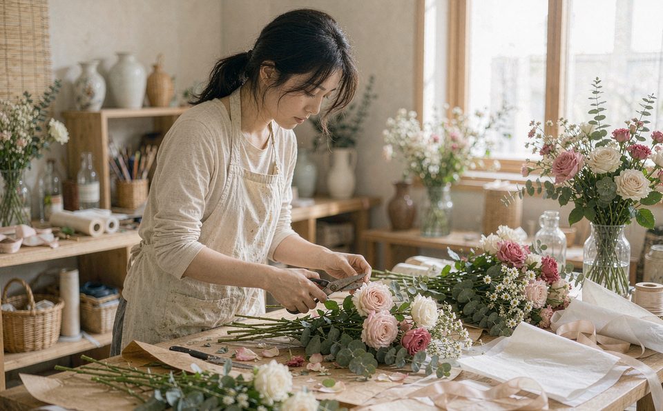 昆明花艺工作室案例实景